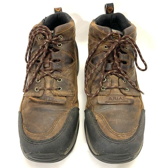 Ariat Terrain Hiking Boots Men’s Brown Waterproof Leather ATS Size US 13D - Picture 12 of 15